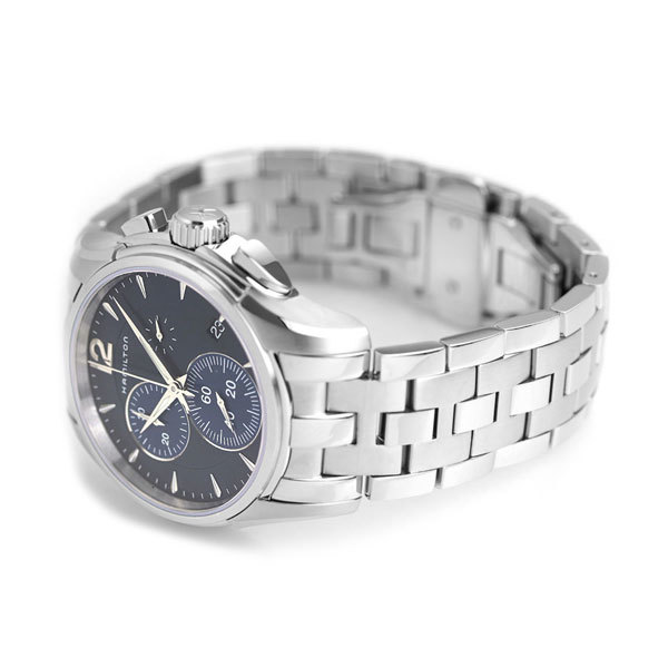 ハミルトン ジャズマスター クロノグラフ クオーツ H32612141 HAMILTON メンズ 腕時計 時計 ブルー_画像4