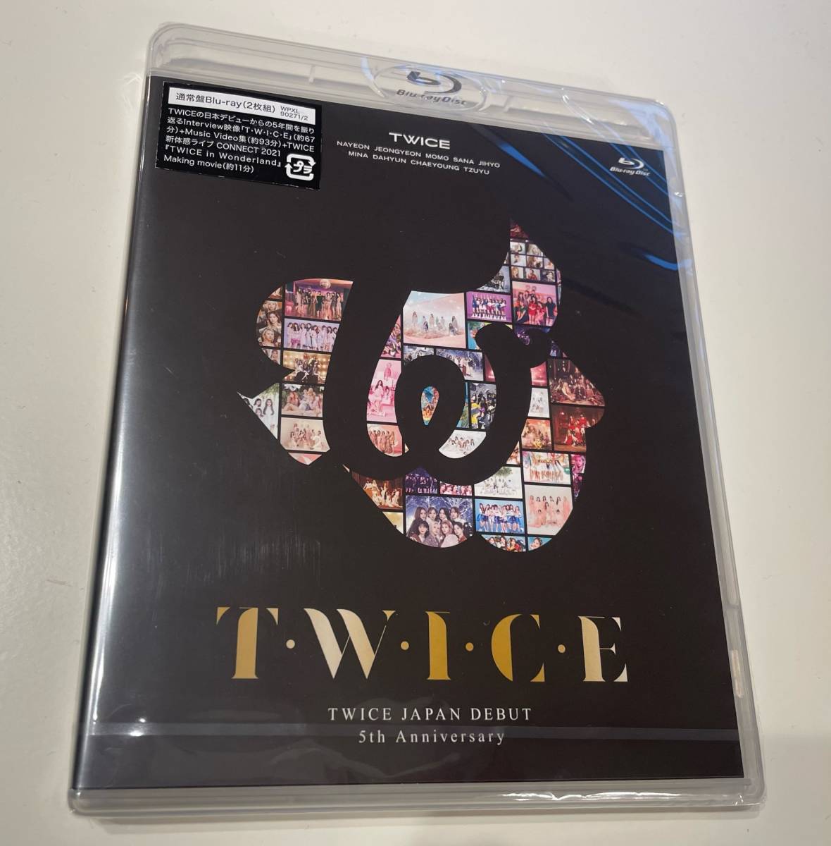 M anonymity delivery Blu-ray Blue-ray TWICE JAPAN DEBUT 5th Anniversary T*W*I*C*E general record 2 sheets set 4943674352531