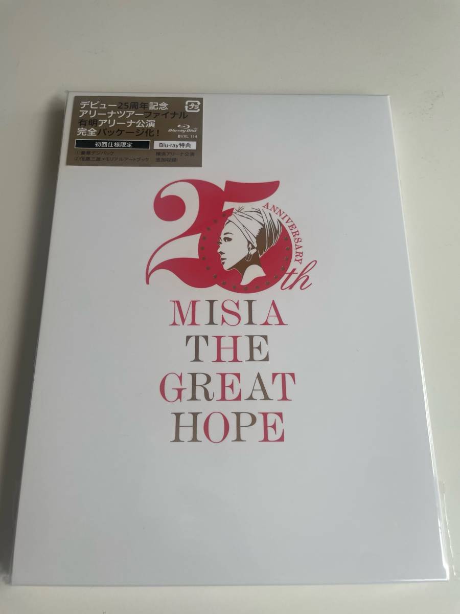M 匿名配送 Blu-ray ブルーレイ 初回仕様限定 MISIA 25th Anniversary MISIA THE GREAT HOPE 4547366620689_画像1