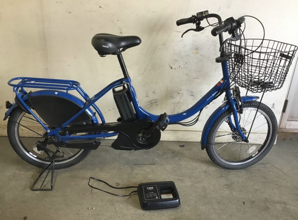 208* Gifu departure ^YAMAHA/ Yamaha ^PAS Babby/ electric bike ^20 -inch /3 step shifting gears / charger equipped / mileage verification / crime prevention equipped / present condition goods R5.4/23*