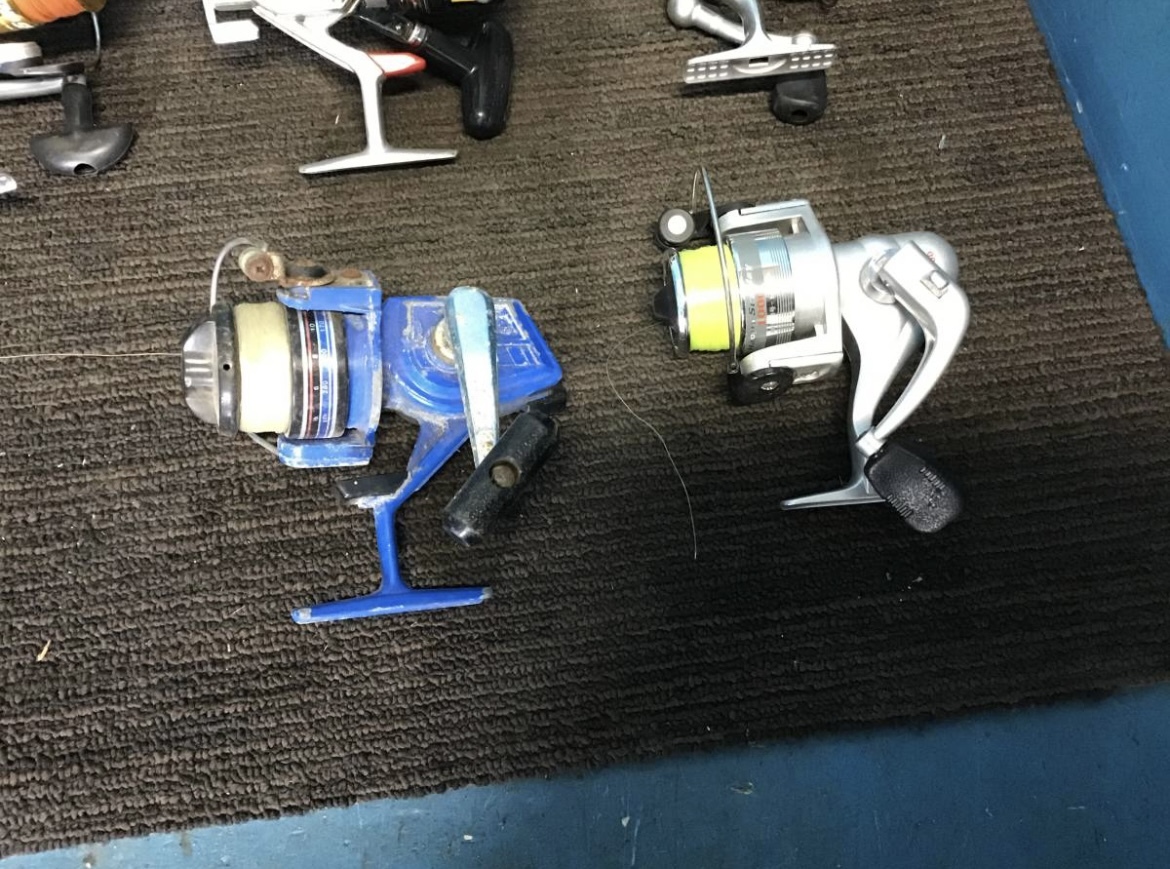 *★岐阜発　リールまとめて/8個セット/DAIWA/SHIMANO/Z-02/MIG Z2000/釣具/釣り具/傷有り/手回し確認/傷汚れ有り/中古品　R4.4/27★_画像7