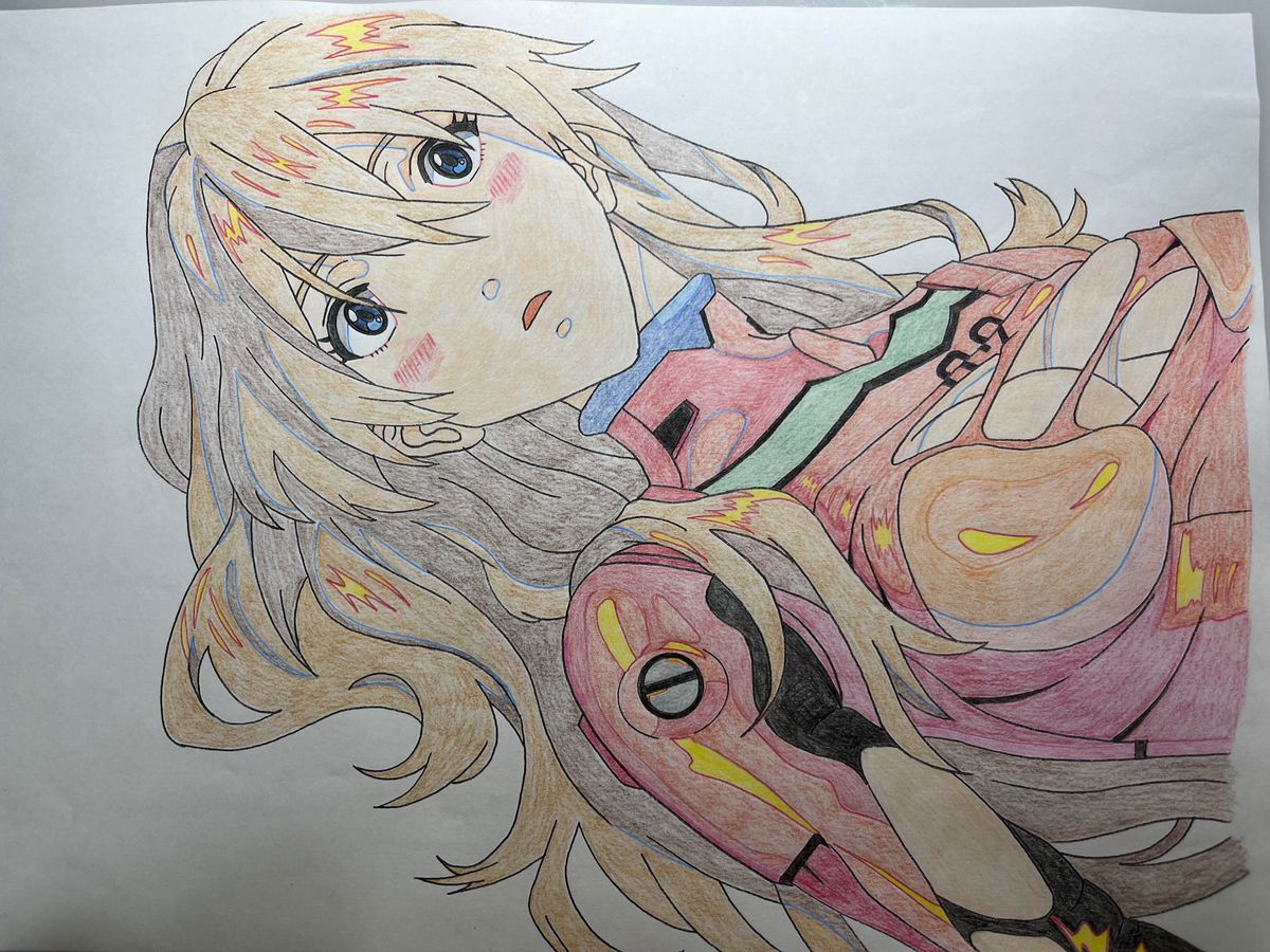 EVA自作セル画用原画 アスカ 同人②|Yahoo!フリマ(旧PayPay EVA自作セル画用原画 アスカ 同人②|Yahoo!フリマ(旧PayPay