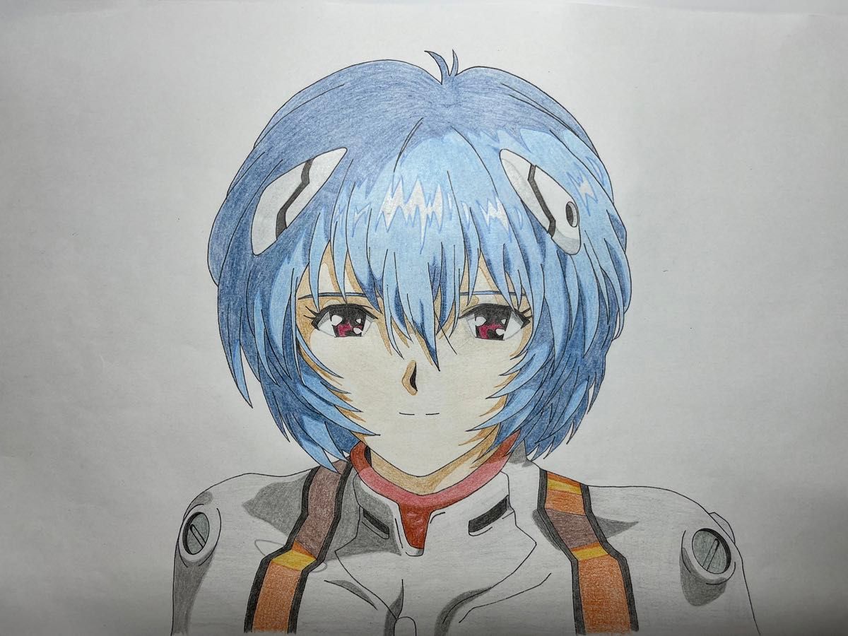 エヴァンゲリオン 限定 手描きセル画 綾波レイ エヴァンゲリオン 限定 手描きセル画 綾波レイ
