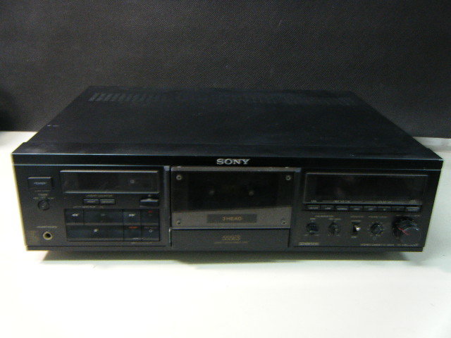 1.45* high class SONY Sony 3 head cassette deck TC-K555ESX audio equipment at that time price Y105,000 Junk 