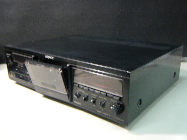 1.45* high class SONY Sony 3 head cassette deck TC-K555ESX audio equipment at that time price Y105,000 Junk 