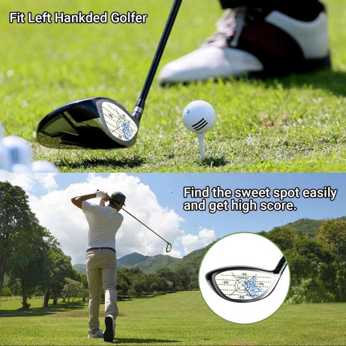 ゴルフ ショット マーカー ゴルフ練習用品 ショットセンサー ラベル