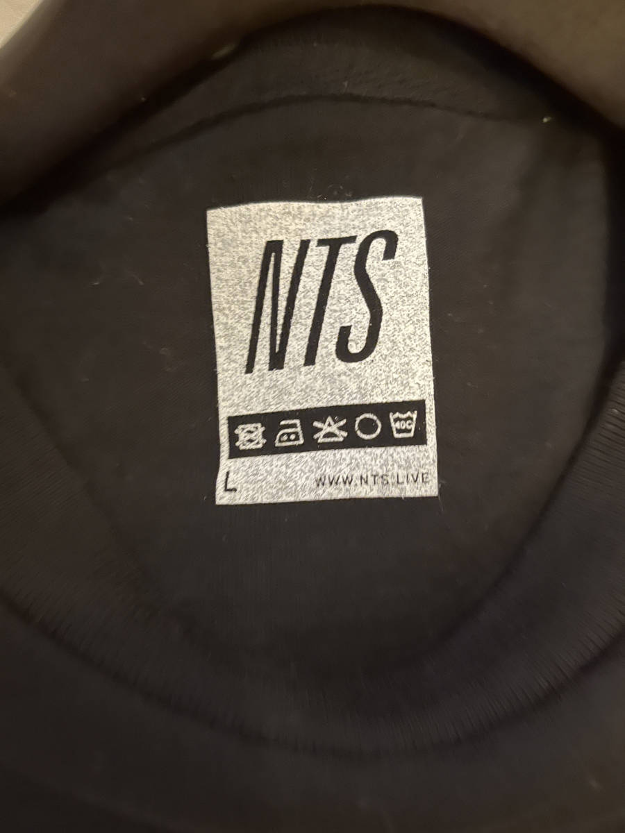 NTS RADIO brain dead ロンt tシャツ 黒 ブラック theo parrish エクスペリメンタル アンビエント hiphop jazz テクノ ハウス L/S_画像3