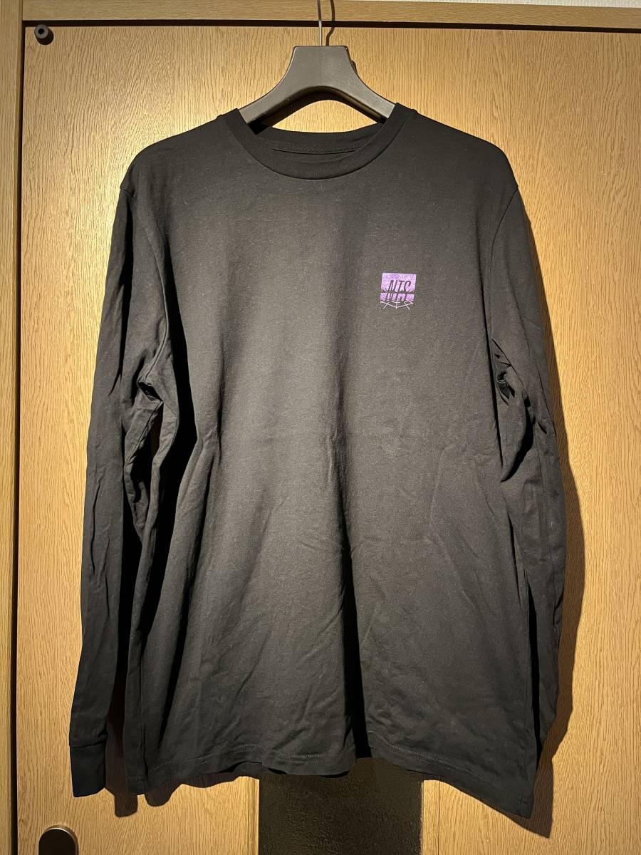 NTS RADIO brain dead ロンt tシャツ 黒 ブラック theo parrish エクスペリメンタル アンビエント hiphop jazz テクノ ハウス L/S_画像1