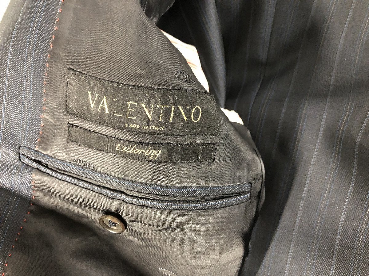 ★【Zegna(エルメネジルド・ゼニア)】スーツ・メンズ・[L]-XL、パンツXL ５点セット!!BASIL、オンリー ダブルスーツ《やや美品》中古/33_画像8