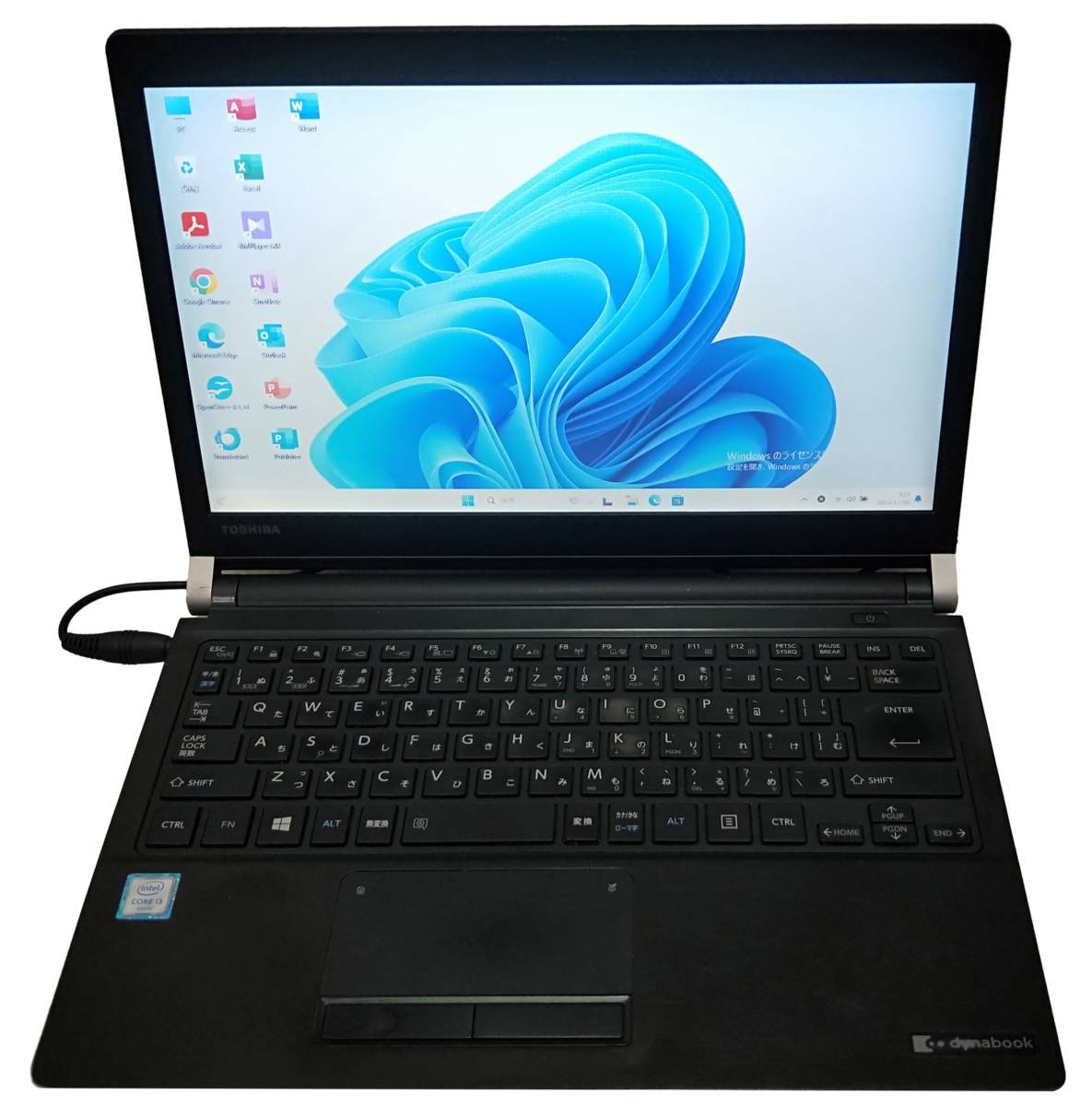 ★【驚速 TOSHIBA R73/T i3-6100U 2.30GHz x4+8GB+SSD240GB 13.3インチノートPC】Win11+Office2021 Pro/HDMI/USB3.0■D120609 240GB