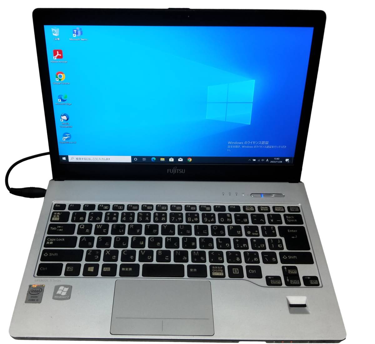 ★【驚速 FUJITSU S904/J i5-4300U 1.90GHz x4+6GB+SSD120GB 13.3インチノートPC】Win10+Office2021 Pro/WEBカメラ■ D112833