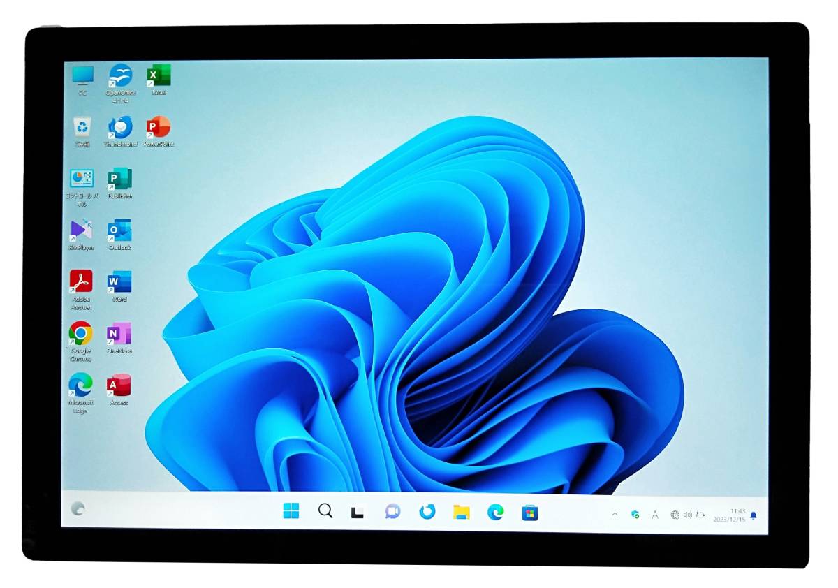 【驚速 Microsoft surface pro 1796 i5-7300U 2.60GHz x4+8GB+SSD128GB 12.3インチノートPC】Win11+Office2021 Pro/WEBカメラ■D121515