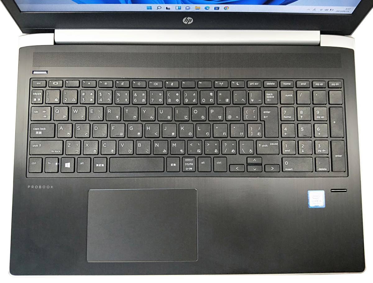 ★【驚速 i5-7200U 2.5GHz x4+8GB+SSD 256GB+HDD500GB 15.6インチノートPC】Win11/Office2021/WEBカメラ/1920x1080 HP ProBook 450 G5 1_画像2