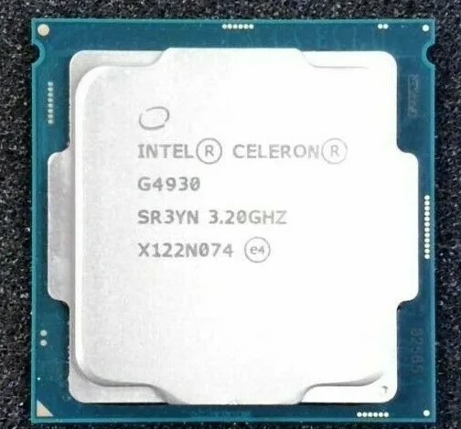 【中古パーツ】複数購入可 CPU Intel Celeron G4930 3.2GHz SR3YN Socket LGA1151 2コア2スレッド 動作品 デスクトップ用_画像1