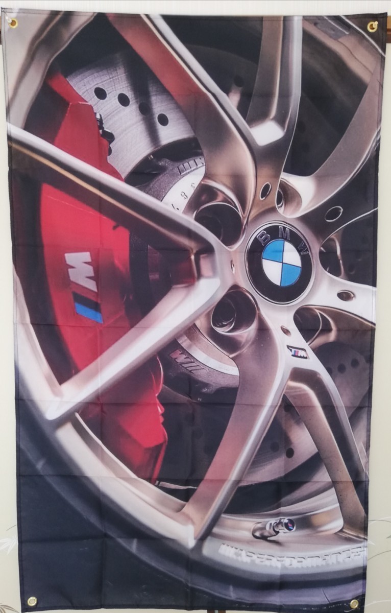 　フラッグ　BMW ポスター　T132 　タペストリー　ガレージ装飾バナー_画像3