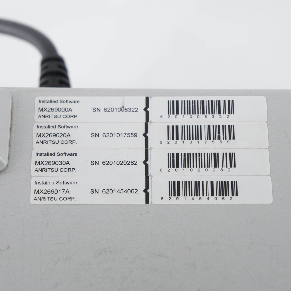 [DW] 8日保証 MS2691A Anritsu Signal Analyzer OPT 001 003 008 50Hz-13.5GHz アンリツ シグナルアナライザー 電源コード ...[05488-0021]_画像4