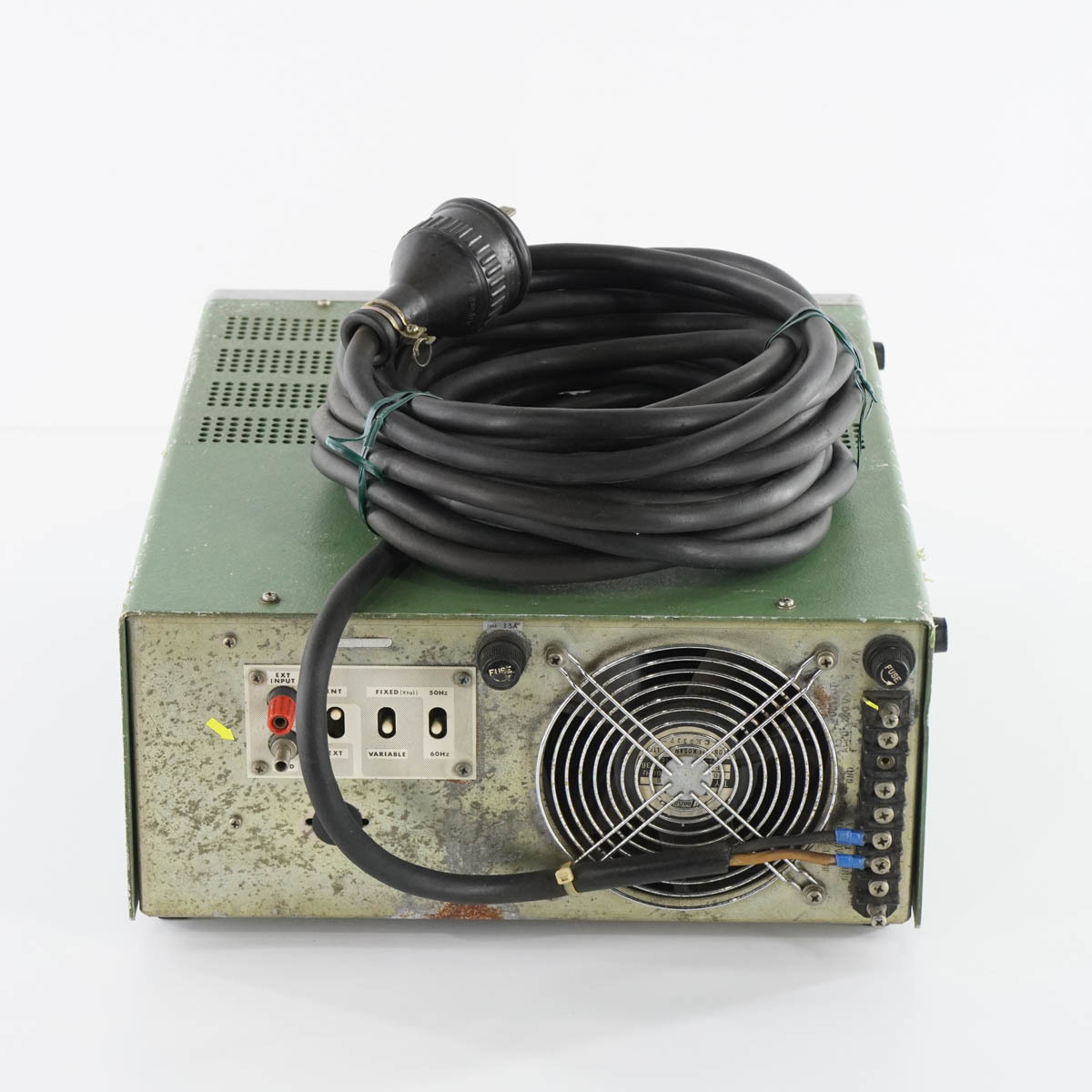 [JB] 現状販売 PCC300-100 KIKUSUI 菊水 FREQUENCY CONVERTER 周波数コンバーター[05184-0323]_画像9