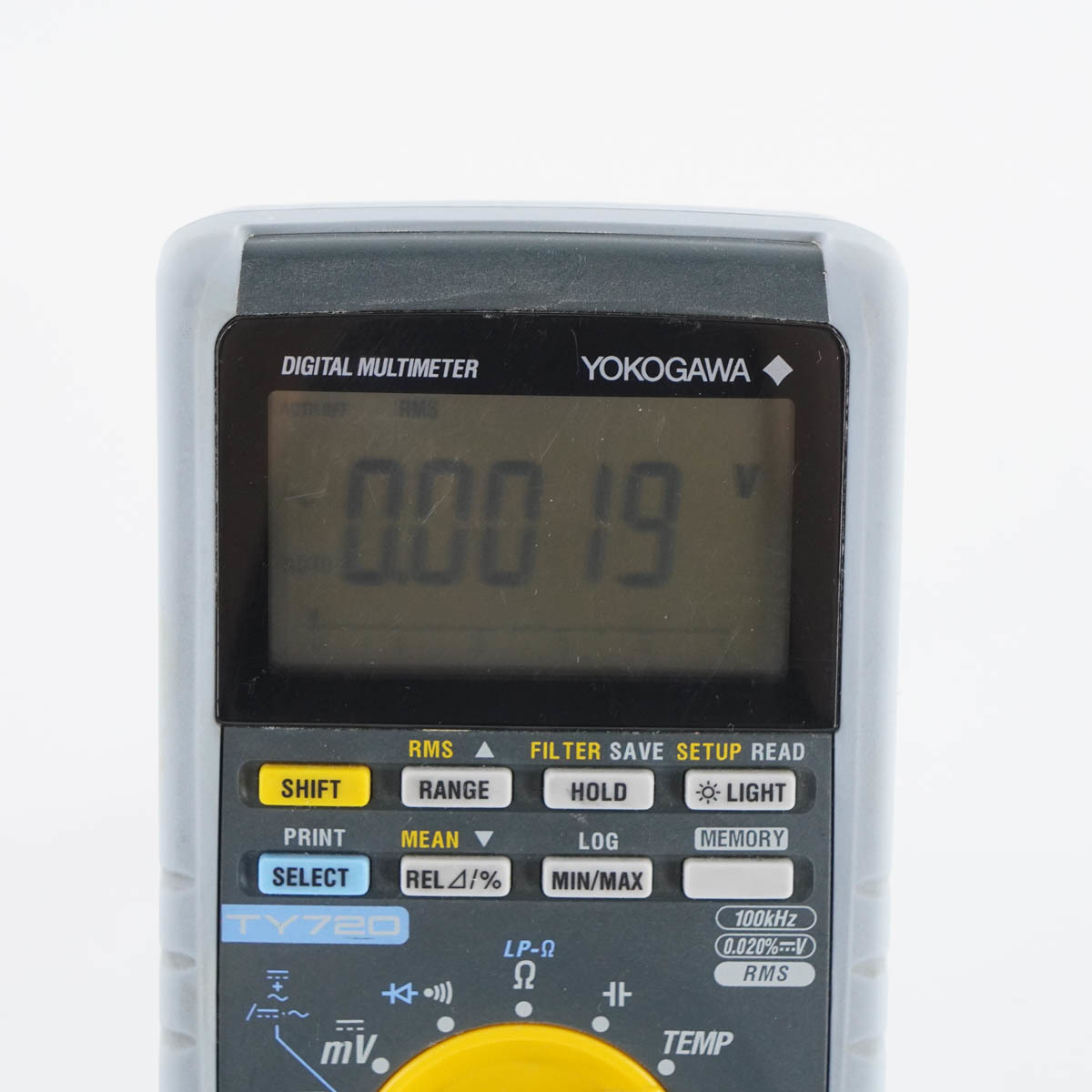 [DW] 8日保証 01/2022CAL TY720 YOKOGAWA DIGITAL MULTIMETER 横河 デジタルマルチメーター 取扱説明書[05310-0001]_画像4