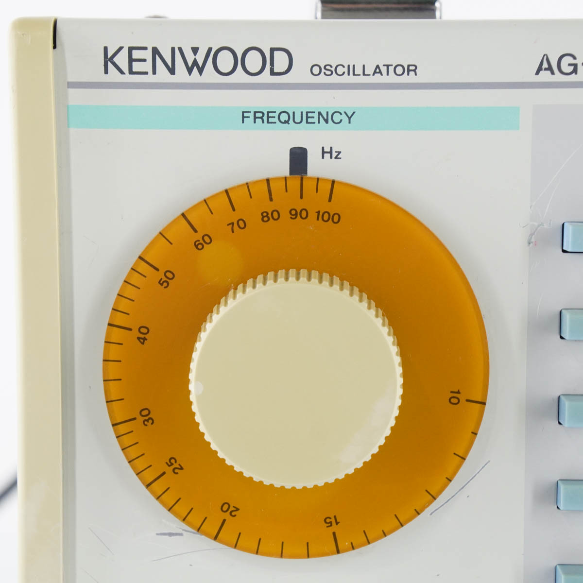 [DW] 8日保証 AG-203D KENWOOD ケンウッド OSCILLATOR オシレーター 低周波発振器 電源コード[05452-0150]_画像4