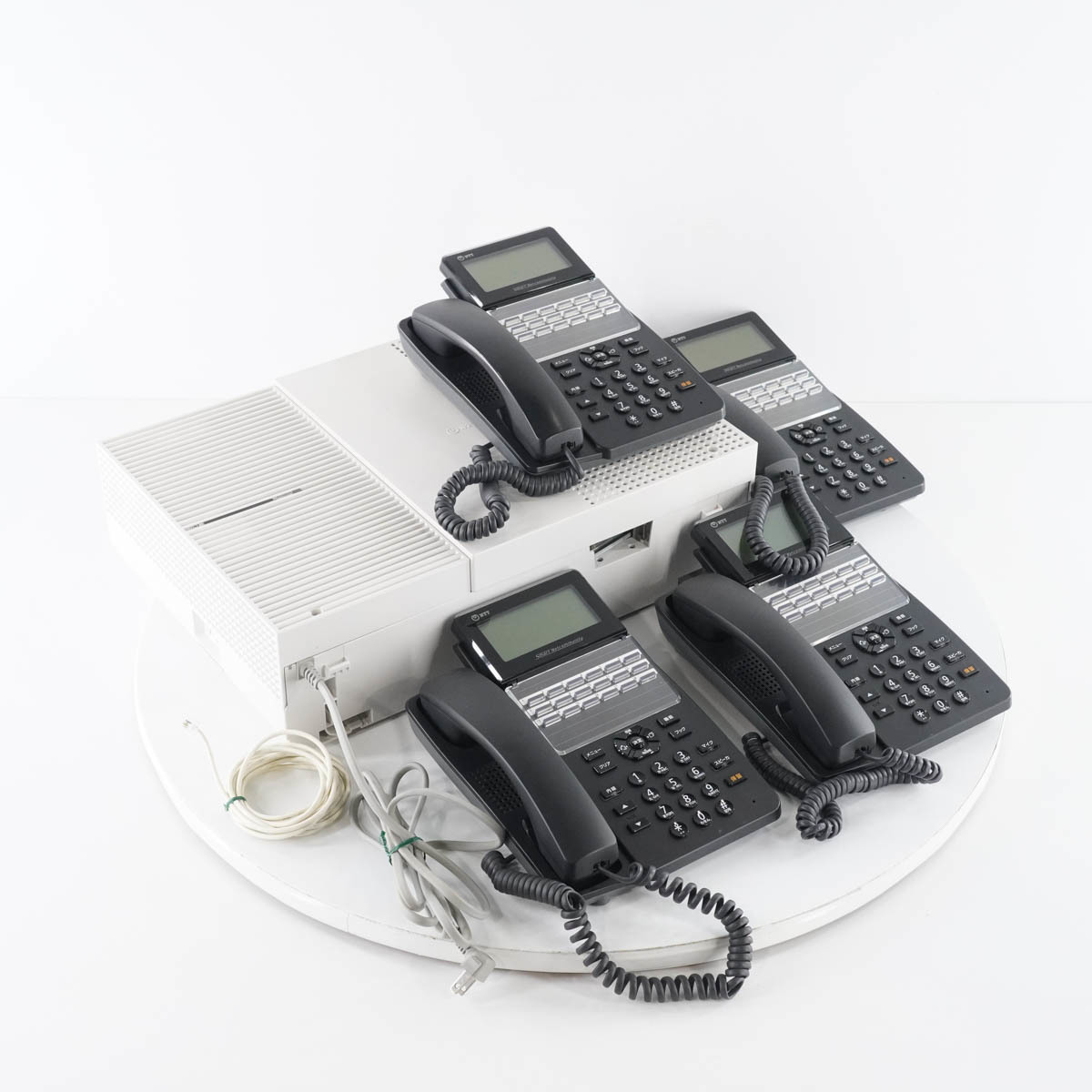 [PG] 8日保証 セット 2018年製 αN1 αA1 N1M-ME-(E1) NTT 主装置 電話機 スマートネットコミュニティ ビジネスフォン[05395-0014]の画像1