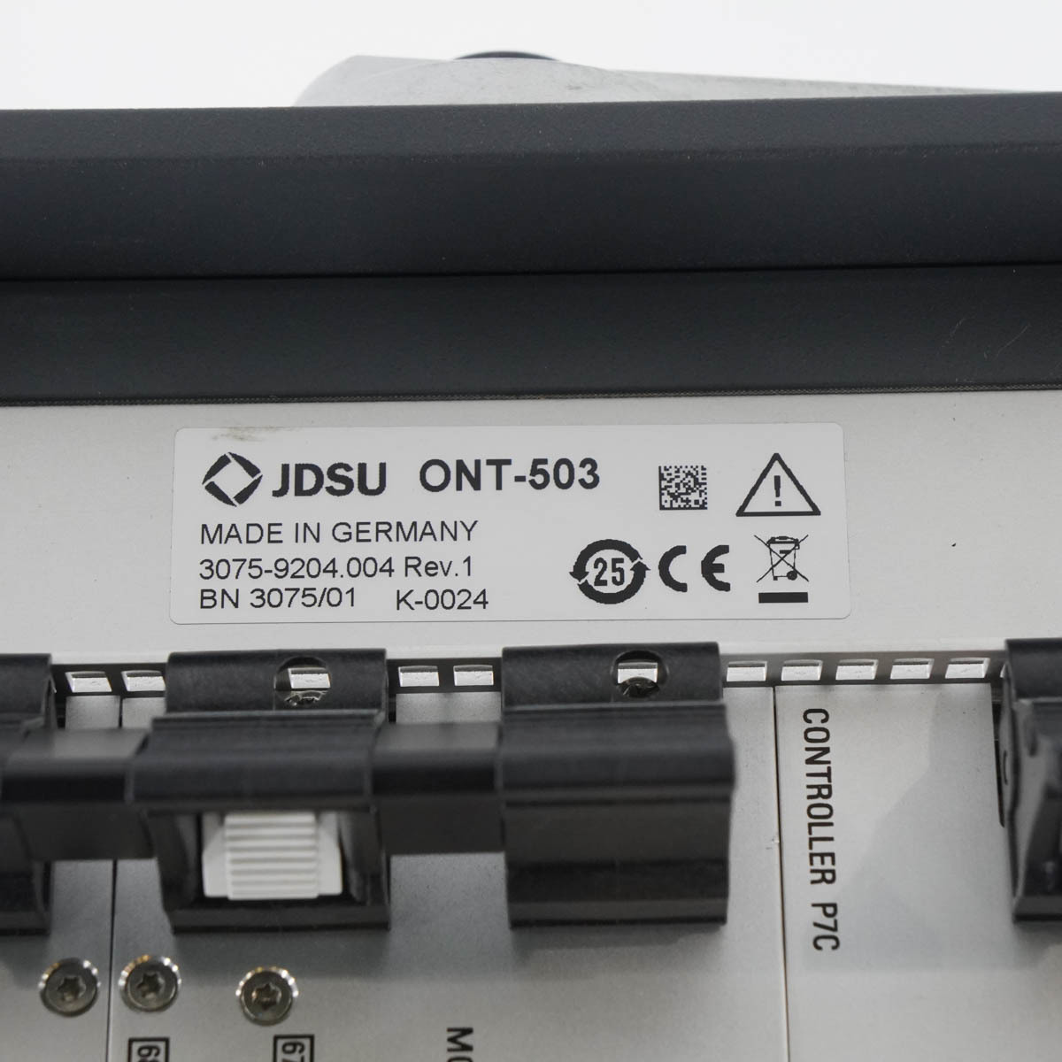 [DW] 8日保証 ONT-503 JDSU 3075/01 3061/92.51 Optical Network Tester 光ネットワークテスター オプティカルネットワーク...[05416-0139]_画像8