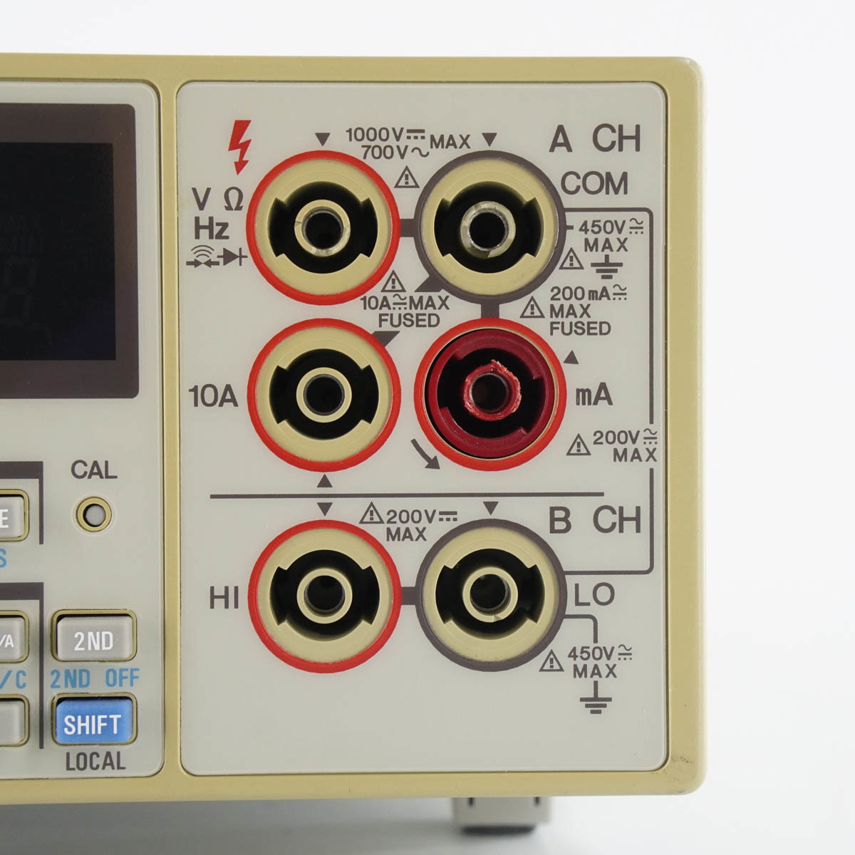 [DW] 8日保証 R6452A ADVANTEST DIGITAL MULTIMETER アドバンテスト デジタルマルチメーター[05491-0017]_画像6