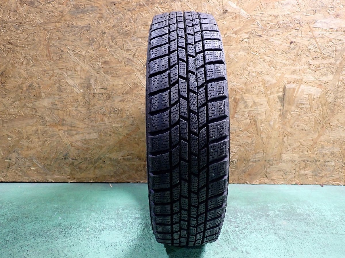 RK1562【送料無料155/65R14】1本 2020年製 グッドイヤー ICE NAVI 6 中古スタッドレス NーBOX タント ワゴンR スペア 《即決》_画像1