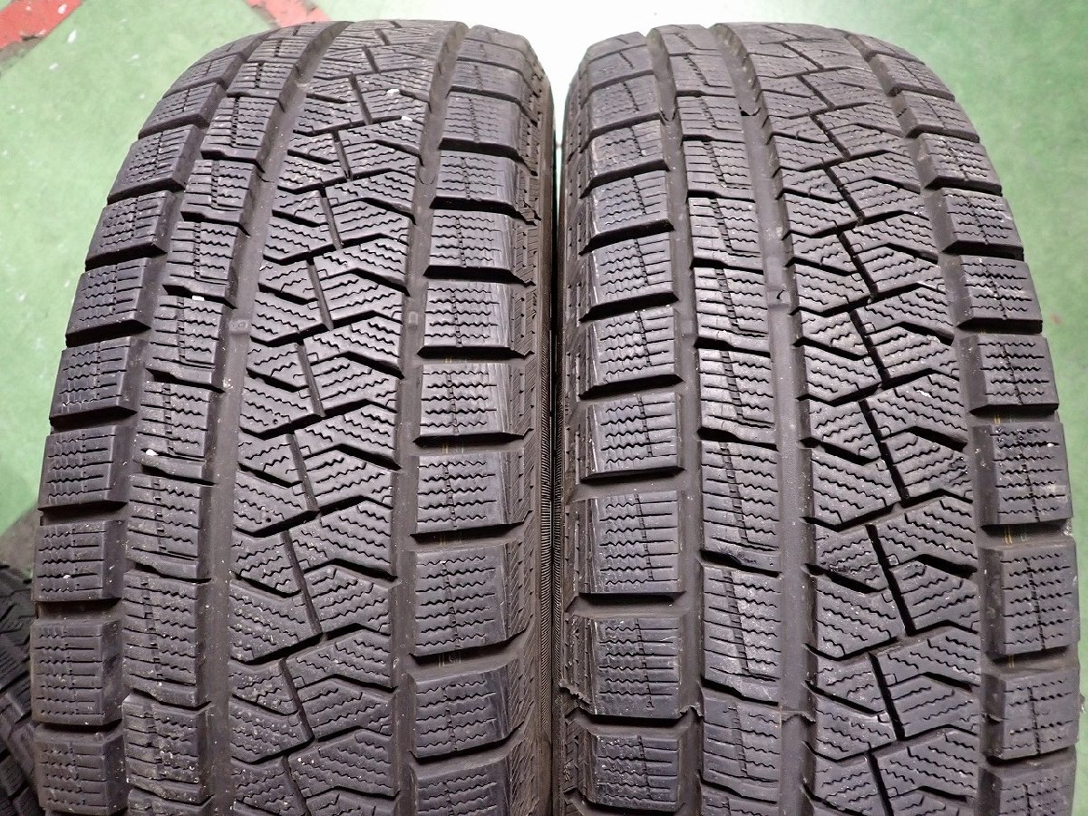 GM1457【送料無料175/65R15】4本 ピレリ アイスアシンメトリコ 中古スタッドレスタイヤ アクア フィット キューブ ポルテなどへ_画像3