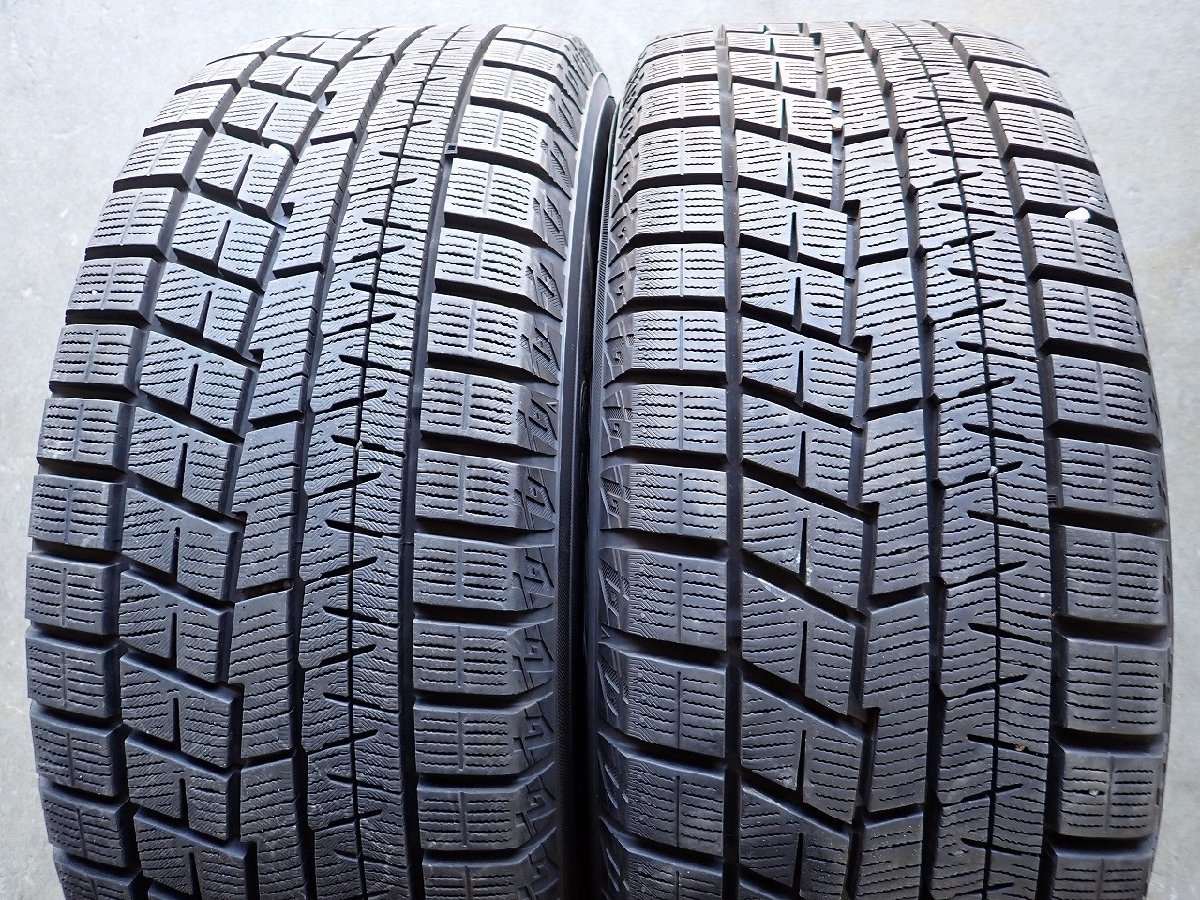 YS3928【送料無料215/55R17】オデッセイ ヴェゼル エスティマ ヨコハマ 中古スタッドレス ●17×7J 114.3/5H ET53●1円スタート_画像3