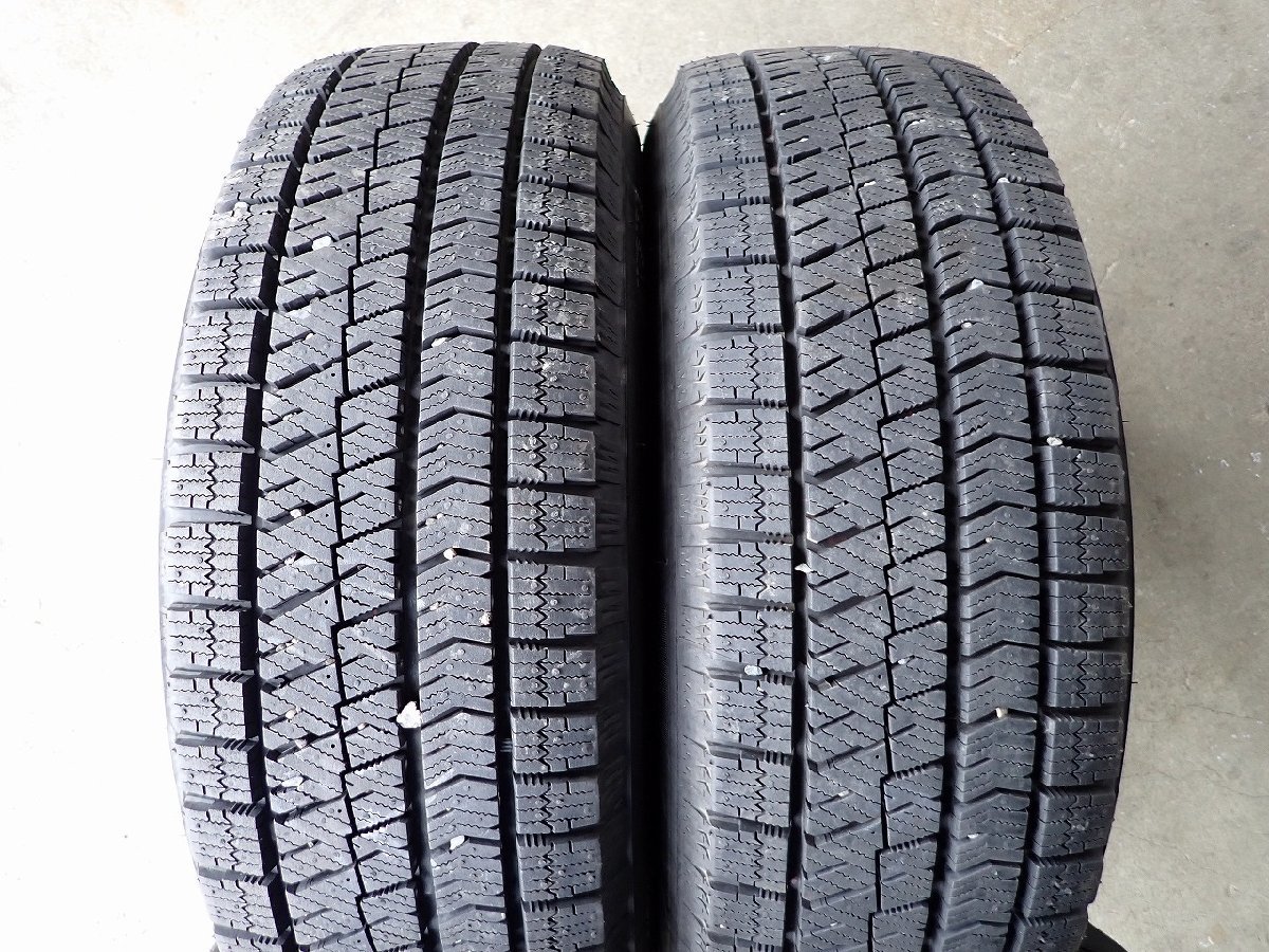 YS4076【送料無料195/65R15】アイシス ルミオン ストリーム セレナ プレマシー アクセラ 等 中古スタッドレス★15×6J 114.3/5H ET45★_画像5