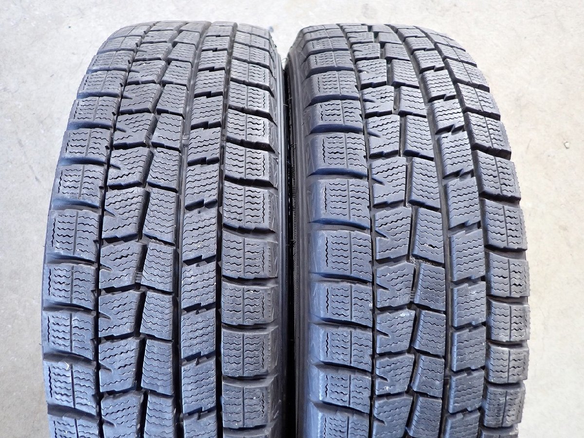 YS4146【送料無料175/65R15】アクア スイフト キューブ フィット 中古スタッドレスセット ▼15×5.5J 100/4H ET42▼1円スタート_画像5