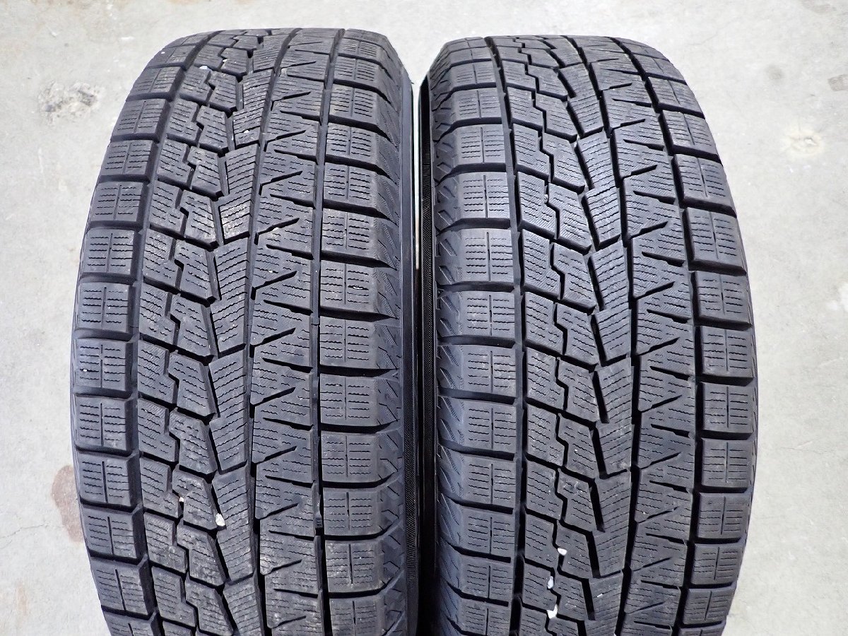 YS4247【送料無料215/60R16】クラウン 130系マークX ジオ プレサージュ等 中古スタッドレスセット★16×6.5J 114.3/5H ET38★_画像5