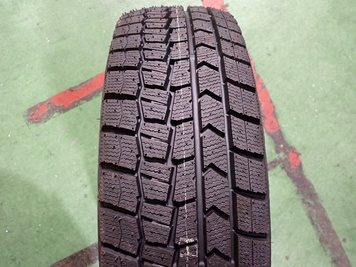 GM1658【送料無料185/60R15】4本 2022年製 ダンロップ ウィンターマックス 02 WM02 未使用 新品スタッドレス 《即決有り》_画像3