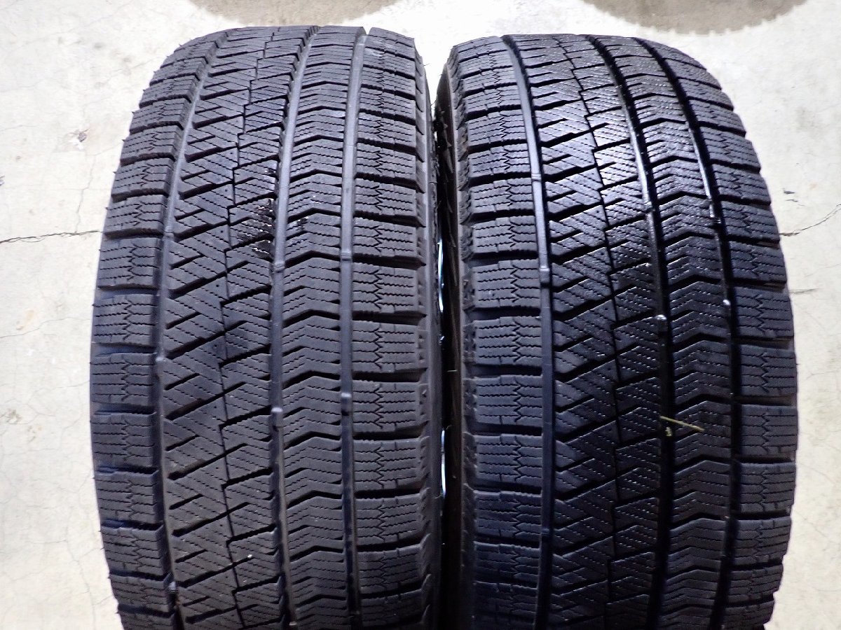 YS4311【送料無料225/45R18】オデッセイ レヴォーグなどに BS VRX2 中古スタッドレス ★18×7.5J 114.3/5H ET48★1円スタート_画像3