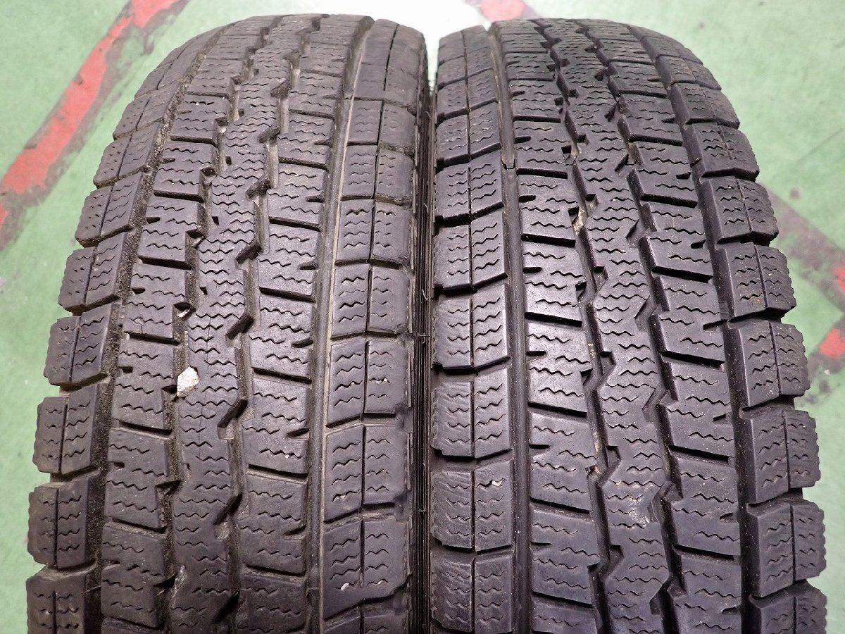 RK1709【送料無料145/80R12 80/78N(6PR相当)】2本 ダンロップ ウィンターマックス SV01 軽トラ 軽バンなどに 《即決》_画像3