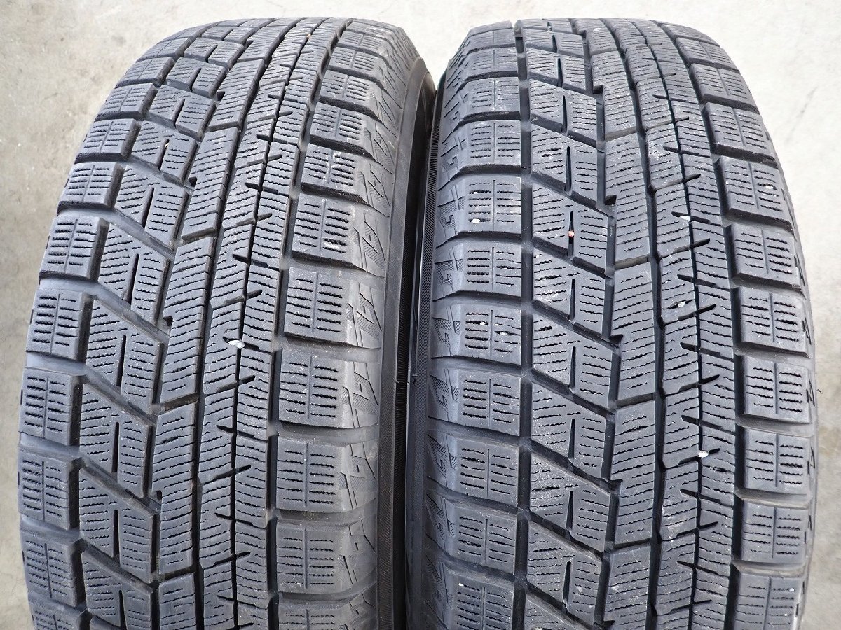 YS4525【送料無料195/65R15】アイシス ルミオン ストリーム セレナ プレマシー 等 中古スタッドレスセット★15×6J 114.3/5H ET43★_画像3