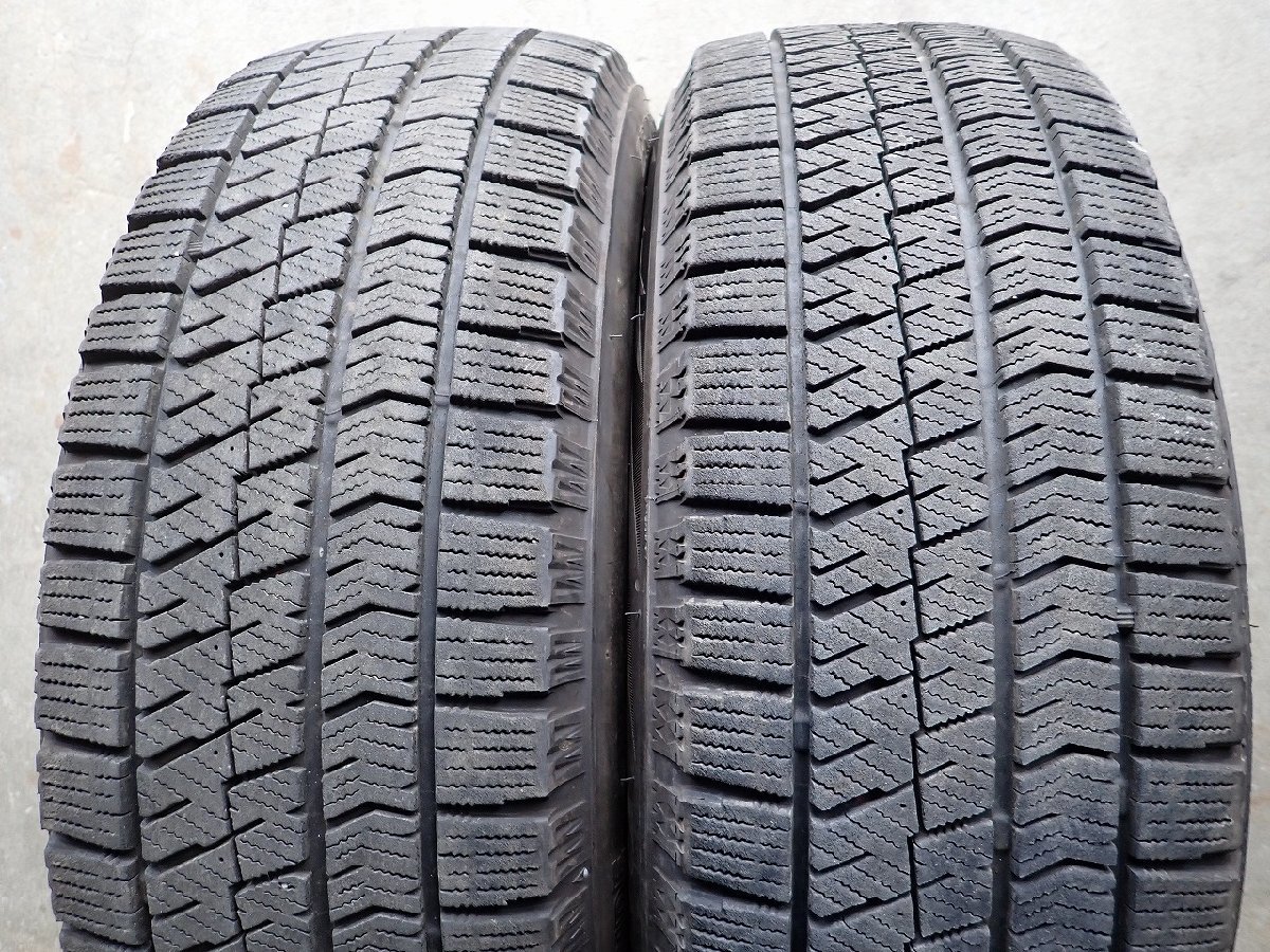 YS3981【送料無料195/65R15】セレナ ノア VOXY エスクァイア 2021年製 BS VRX2 中古スタッドレス ★15×6J 114.3/5H ET45★1円スタート_画像5