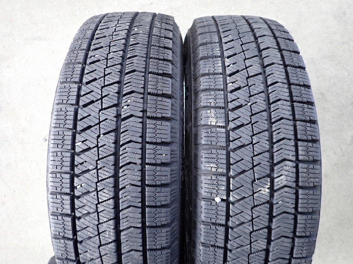 YS4632【送料無料175/65R15】MAK ミニ F55 F56 等 中古スタッドレスセット ブリヂストンVRX2★15×5.5J 112/5H ET46★_画像5