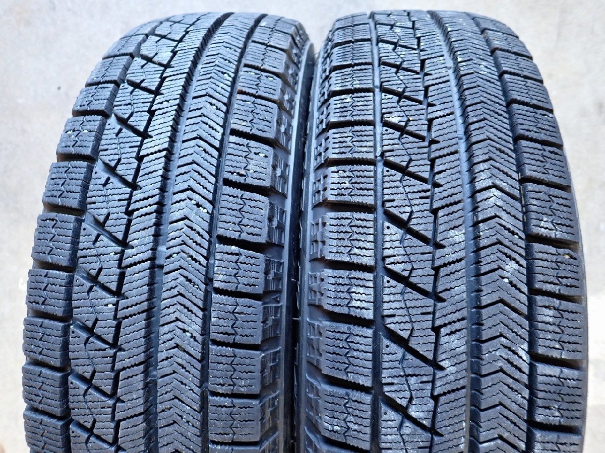 YS4674【送料無料155/65R14】ミツビシ純正スチール ekワゴン ekスペース 中古スタッドレス ●14×4.5J 100/4H ET約45●1円スタート_画像5