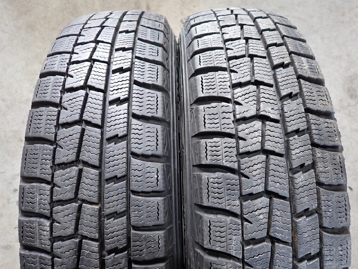 YS4689【送料無料155/65R14】NーBOX タント スペーシア デリカミニ 中古スタッドレス ●14×4.5J 100/4H ET45●1円スタート_画像3