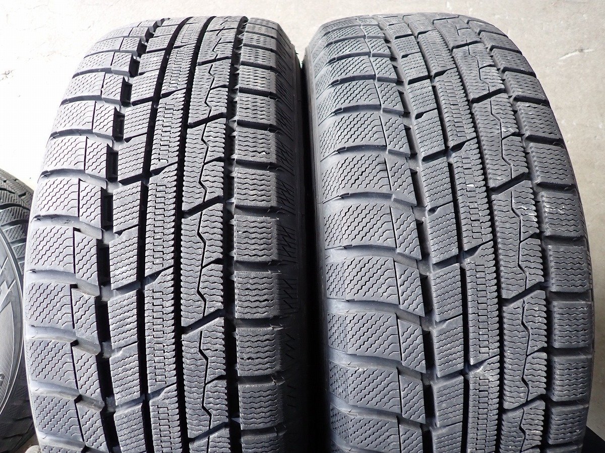 YS4924【送料無料215/60R17】WEDS トヨタ専用 中古スタッドレスセット CH-R エスティマ カローラクロス★17×7J 114.3/5H ET42★_画像3