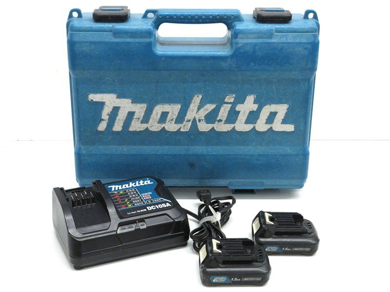 【中古】makita(マキタ) 10.8V 充電式ドライバドリル DF031DSHX【/D20179900016302D/】_画像9