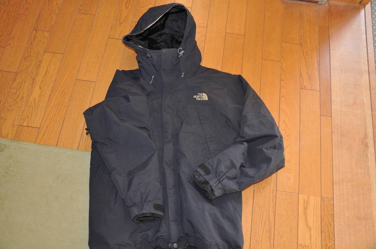 north face ノースフェイス ダウン内蔵 金ロゴ gold gore-tex sサイズ summit rtg