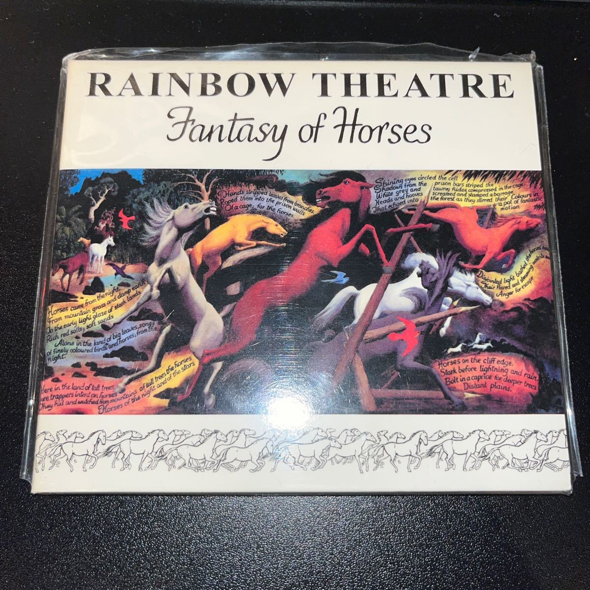 【オセアニアプログレ・ハードロック】Rainbow Theatre-Fantasy Of Horses　デジパック　_画像1