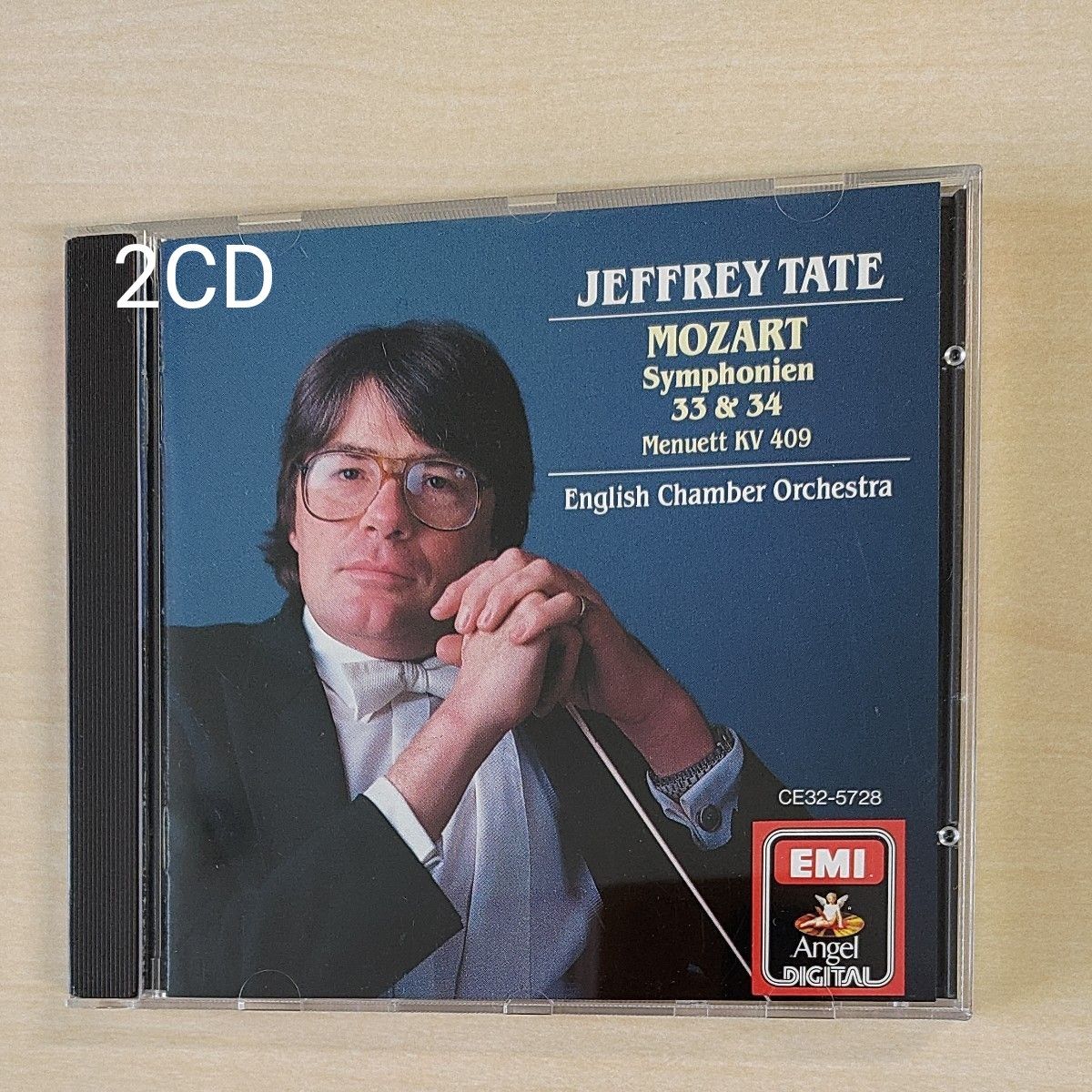 CD2枚)テイト&イギリス室内管のMozart交響曲32番から35番までと39番(中古) クラシック CD2枚)テイト&イギリス室内管のMozart交響曲32番から35番までと39番(中古) クラシック
