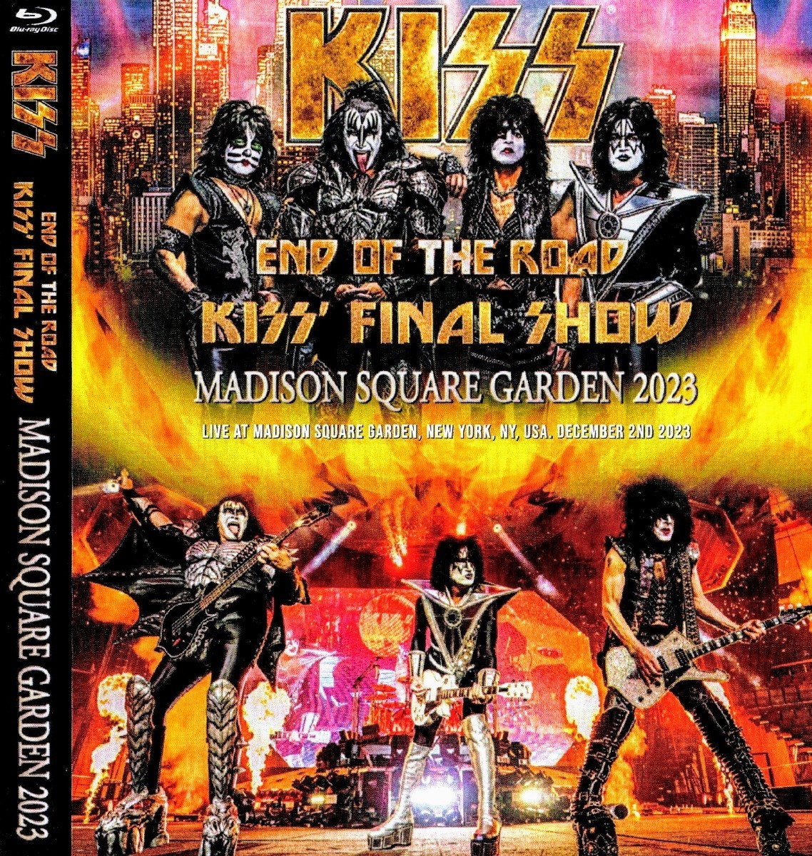 KISS 「KISS' FINAL SHOW MADISON SQUARE GARDEN 2023」 ポール・スタンレー ジーン・シモンズ キッス トミー・セイヤー_画像4