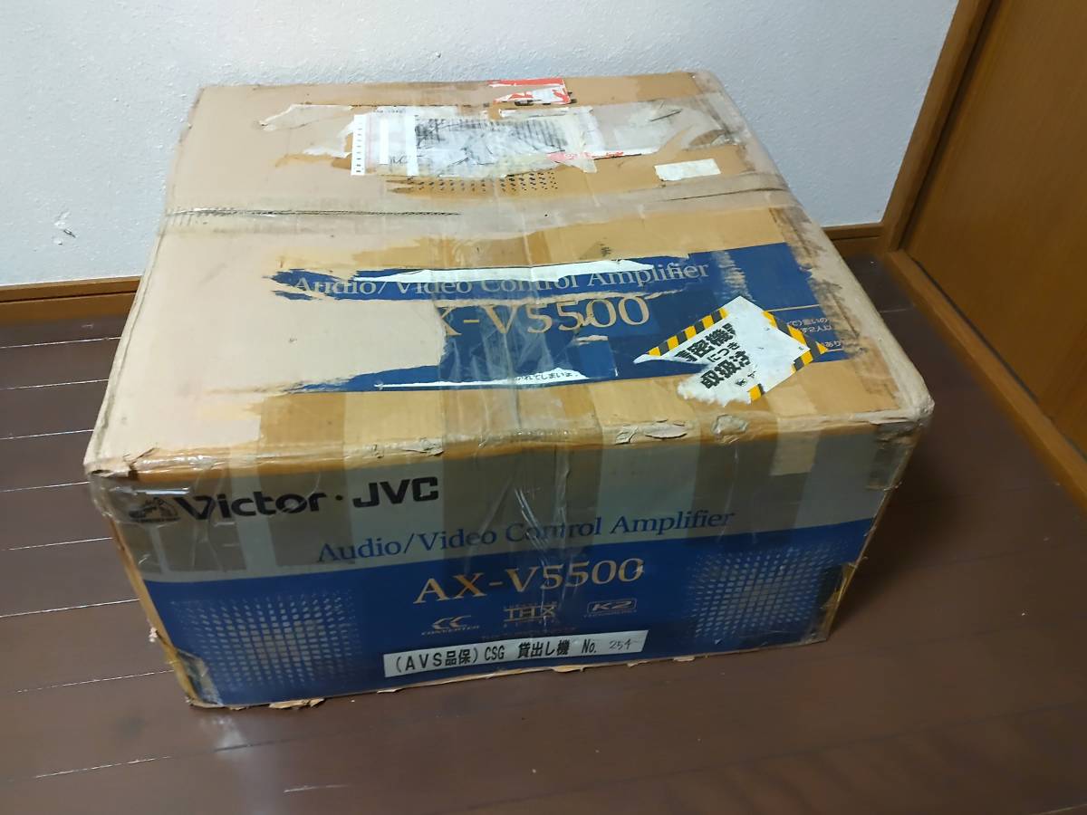 VICTOR AX-V5500 6ch入力装備高級AVアンプ　6ch音声出力付きHDMIスプリッター付属　スピーカーのマルチアンプ駆動にいかが？元箱付_画像10