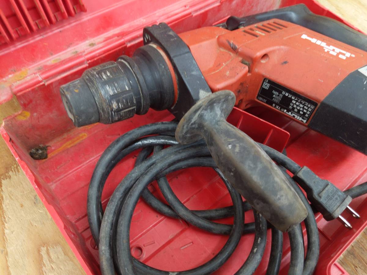 【3-1224-TA-3-1】HILTI TE5 ロータリーハンマードリル【中古動作品】_画像4