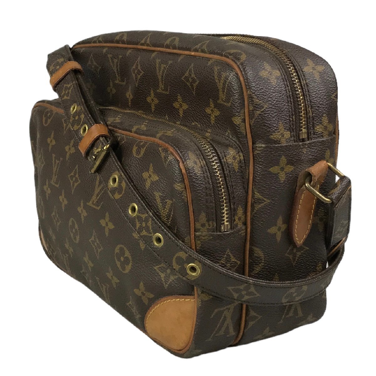 【中古】ルイヴィトン LOUIS VUITTON バッグ ショルダーバッグ モノグラム ブラウン ナイル M45244 TH882 中古_画像3