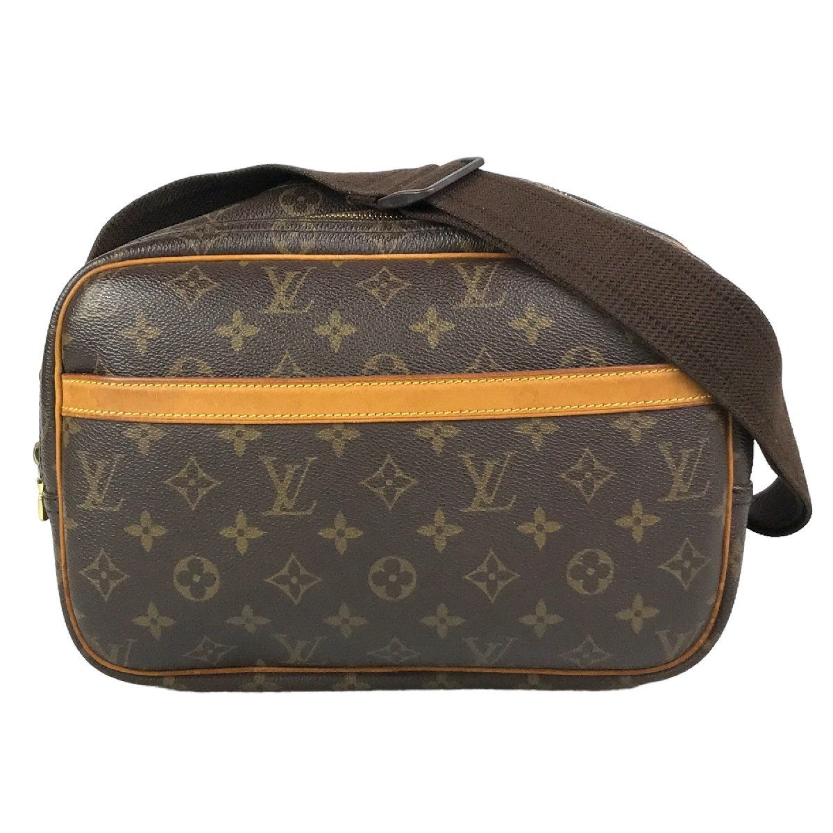 【1円～】ルイヴィトン LOUIS VUITTON バッグ ショルダーバッグ モノグラム リポーターPM M45254 SP1021 中古_画像1